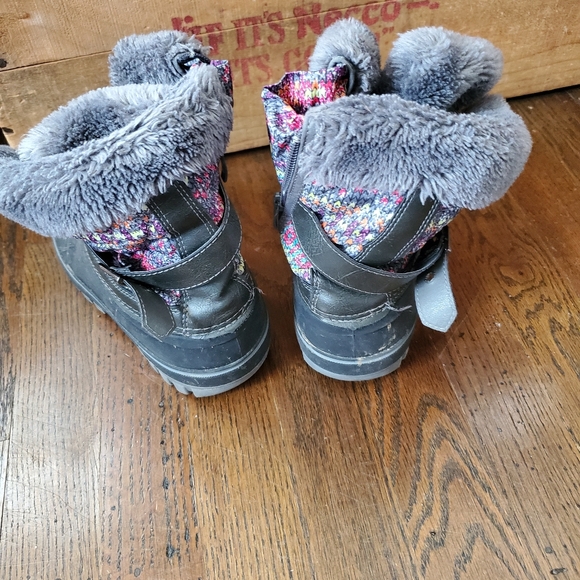 THINSULATE Girls 3 Winter Boots - Picture 5 of 9